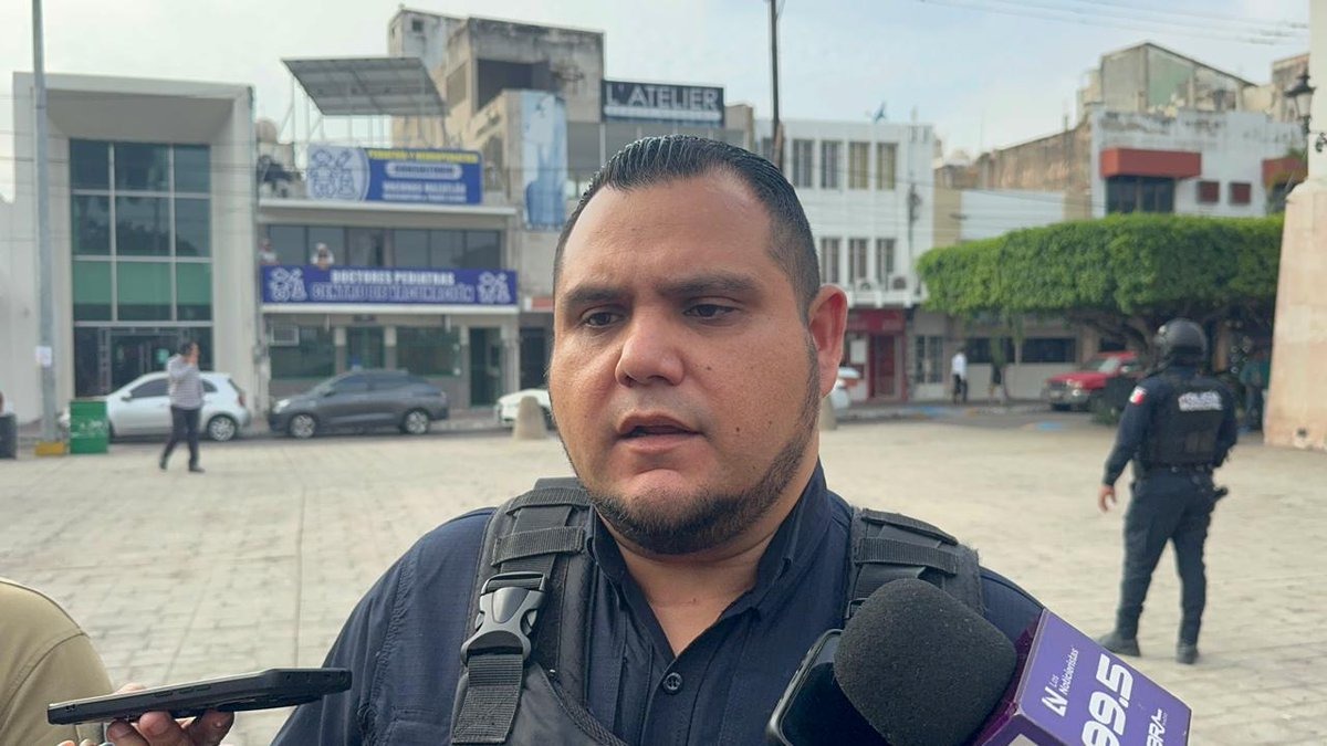 Titular de la Secretaría de Seguridad Pública Municipal de MazatlánJaime Othoniel Barrón Valdez.