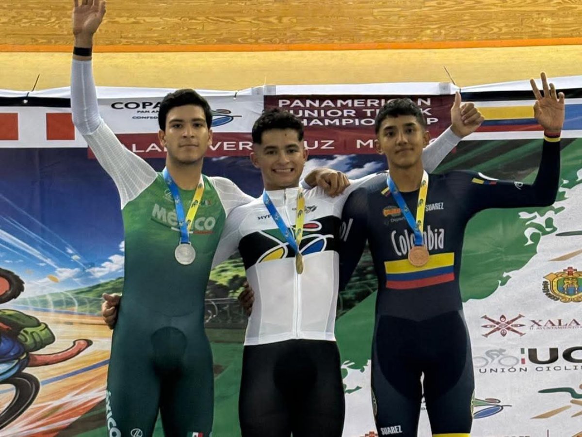 Jesús Jared Zamudio de la Selección Mexicana de Ciclismo