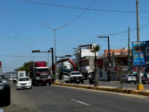 Semáforos descompuestos en Mazatlán