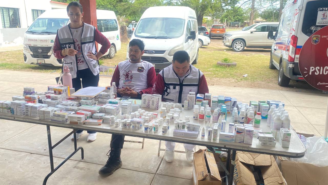 Semana Nacional de Salud Pública en El Amole de Guasave