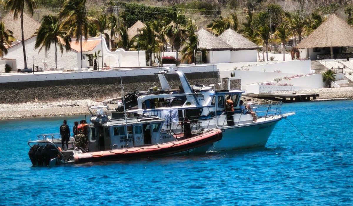 Semar en patrullajes en Islas Marías