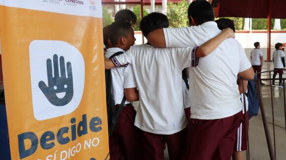 “DECIDE, yo sí digo no” ha llevado acciones preventivas contra consumo de drogas a más de 31 mil estudiantes en Sinaloa: SESESP