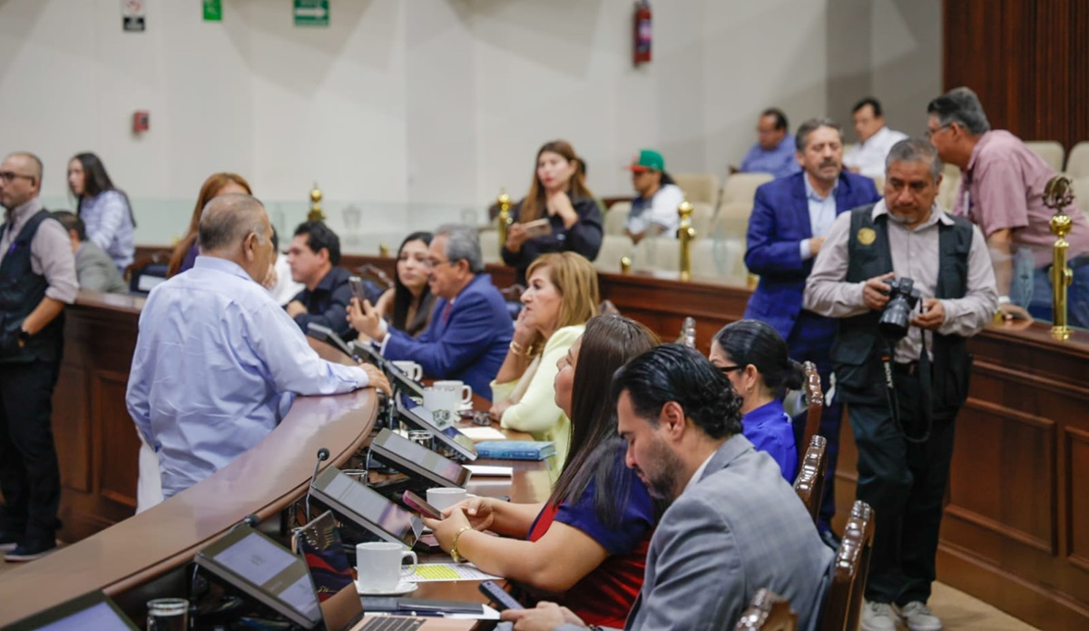 Sesión del Congreso de Sinaloa