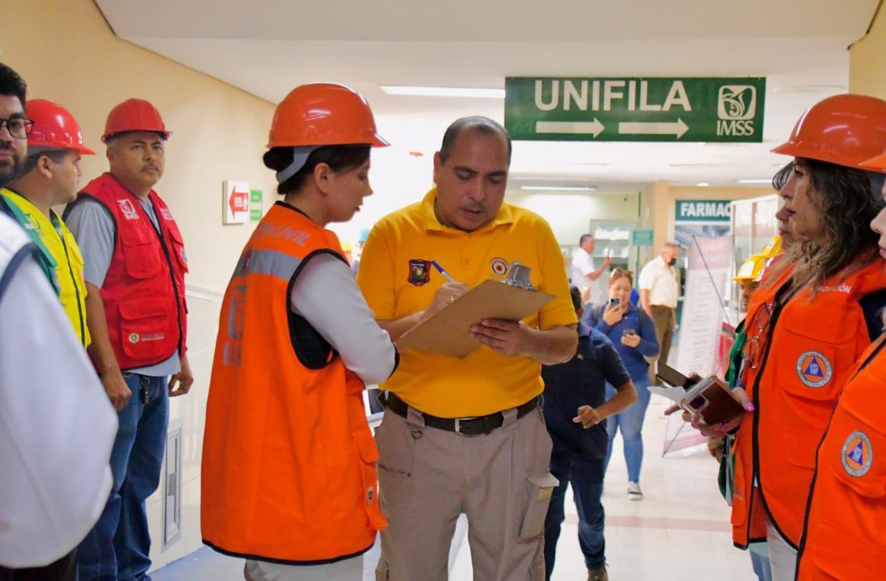 Simulacro Nacional en Salvador Alvarado