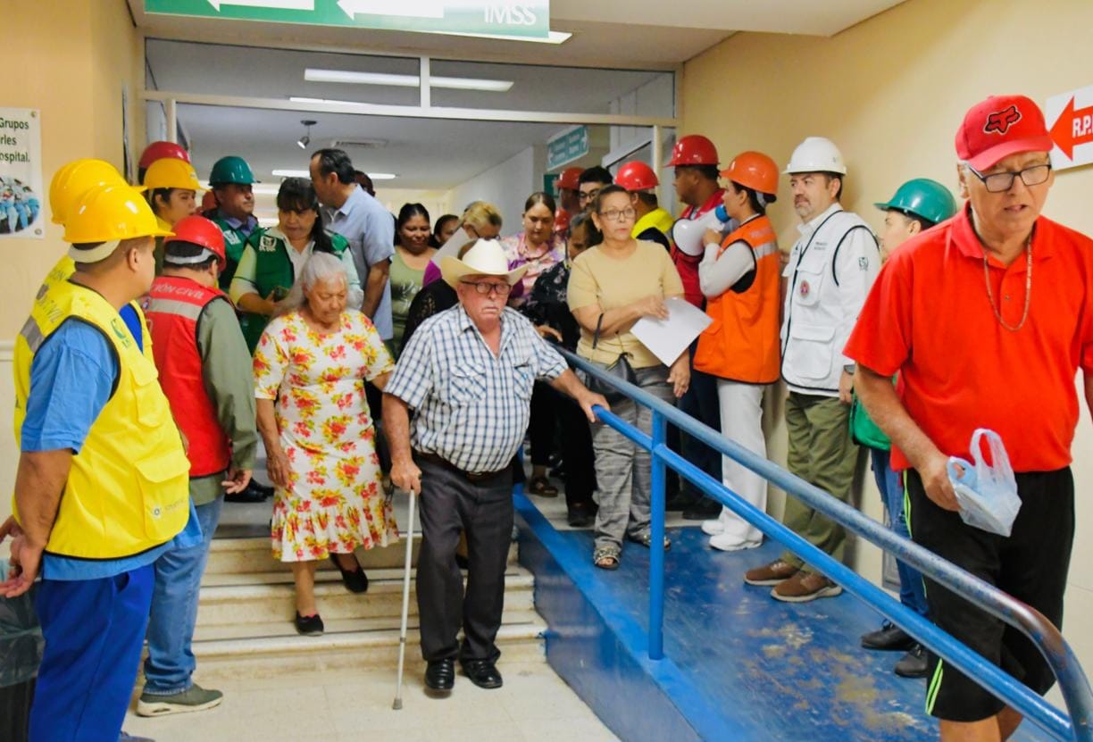 Simulacro Nacional en Salvador Alvarado