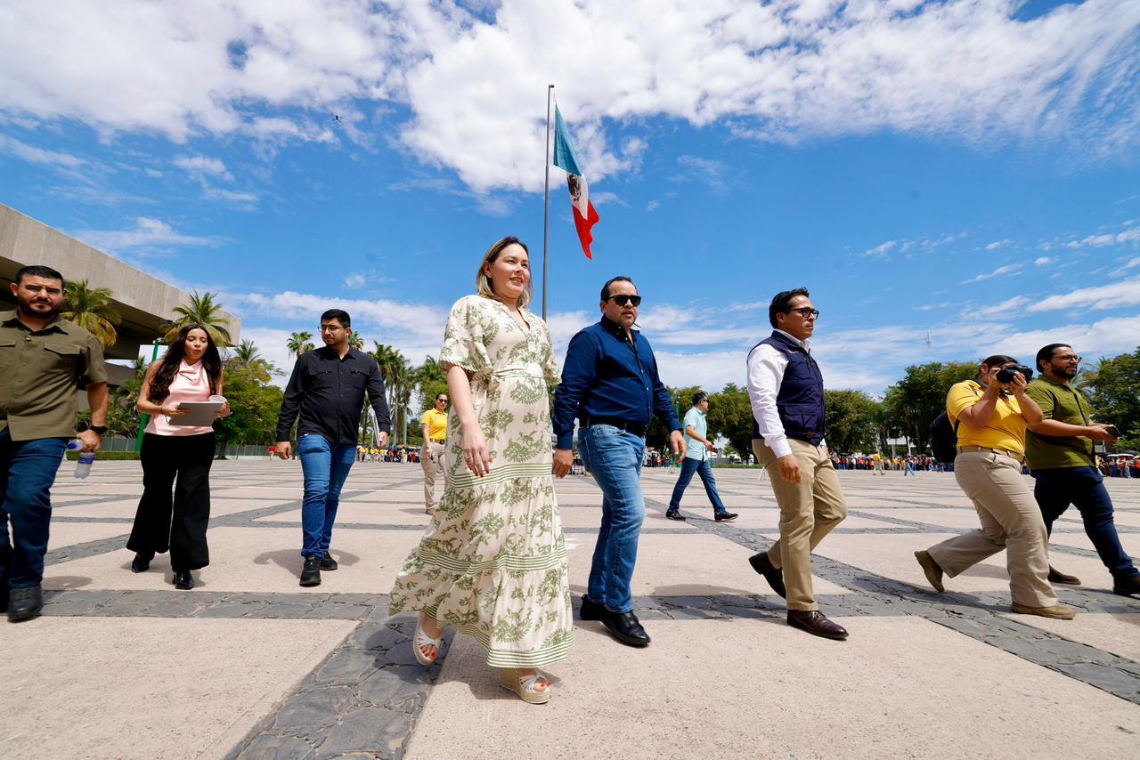 Simulacro Nacional en Palacio de Gobierno de Culiacán