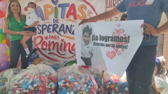Amor y solidaridad llenan al kínder Eloisa Aguirre en Mazatlán, Sinaloa, en apoyo a Romina, niña de 5 años con leucemia