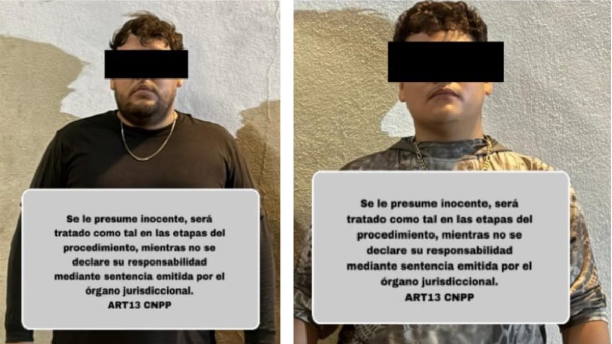 Detienen a dos hombres que circulaban en motocicleta robada