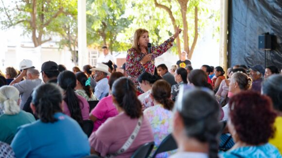 Tere Guerra plantea atender causas de desigualdad para fortalecer la seguridad en Sinaloa