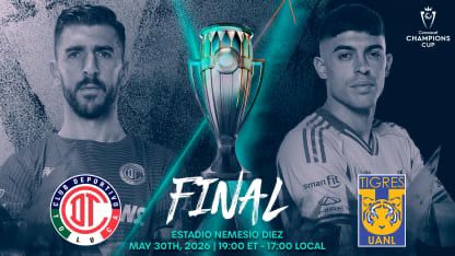 Toluca y Tigres disputarán el título de la Concachampions 2026