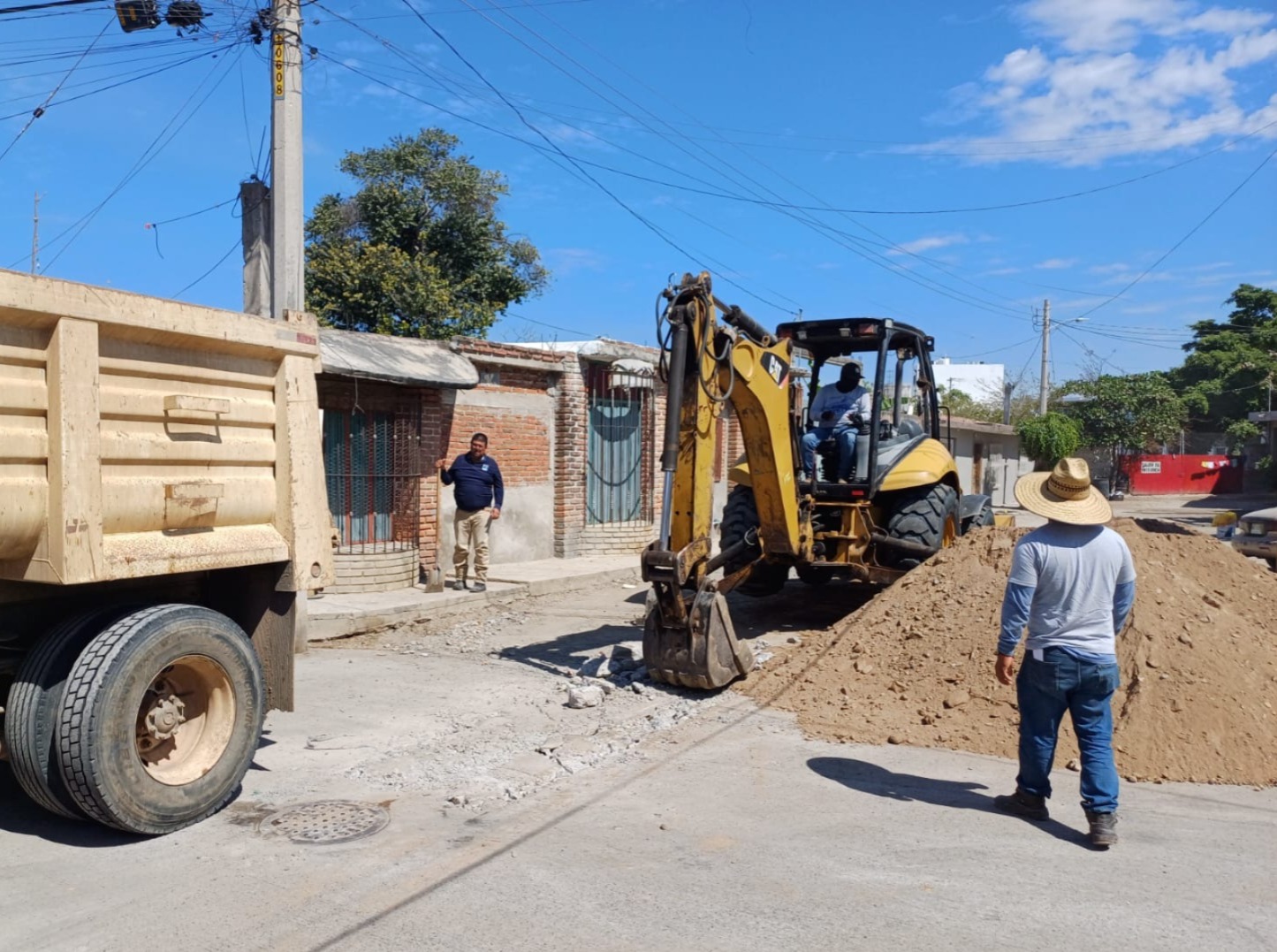 Labores de rehabilitación de Jumapam en la Pancho Villa de Mazatlán