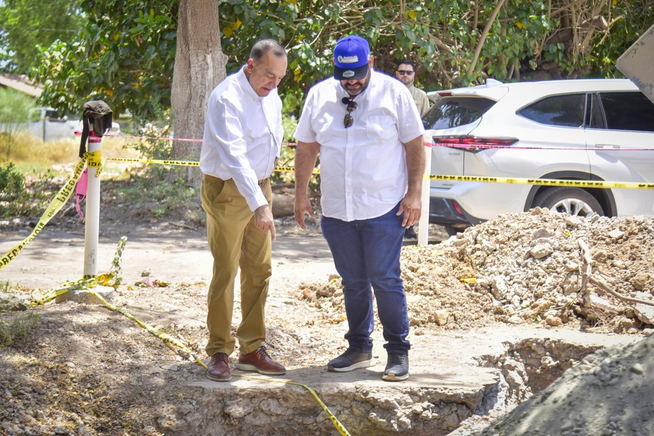 Trabajos de reparación de Japama en Ahome