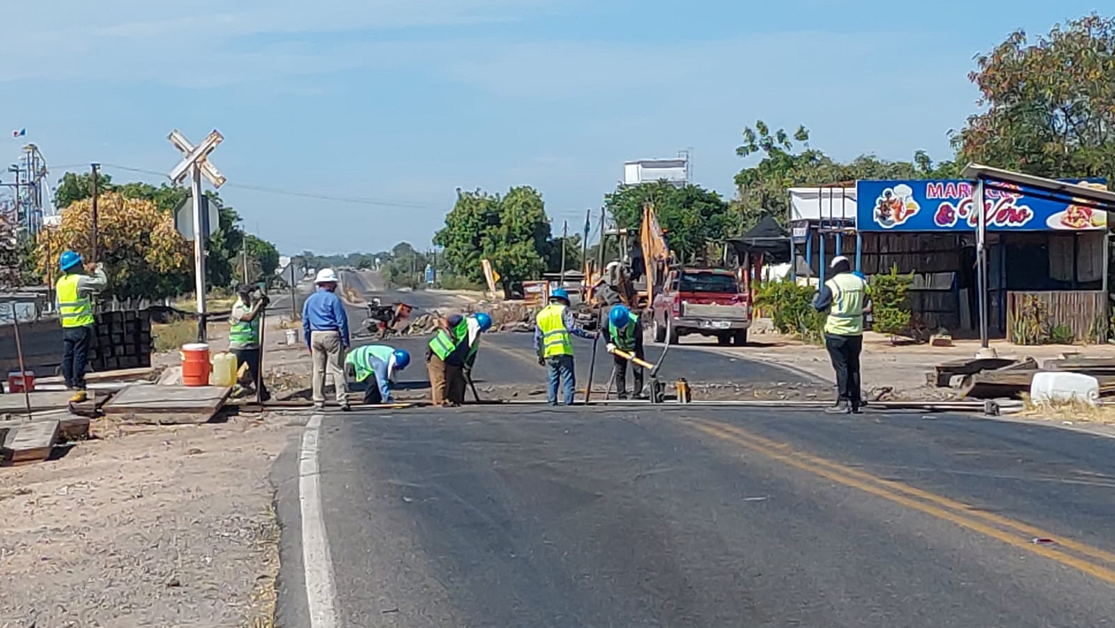 Tramo carretera Guamúchil–Angostura