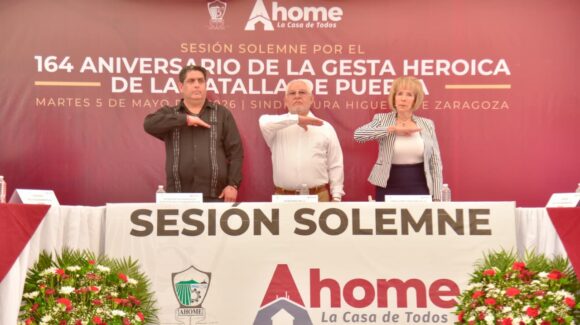 Trasladan poderes municipales a Higuera de Zaragoza, Ahome, Sinaloa, para conmemorar 164 años de la Gesta de la Batalla de Puebla