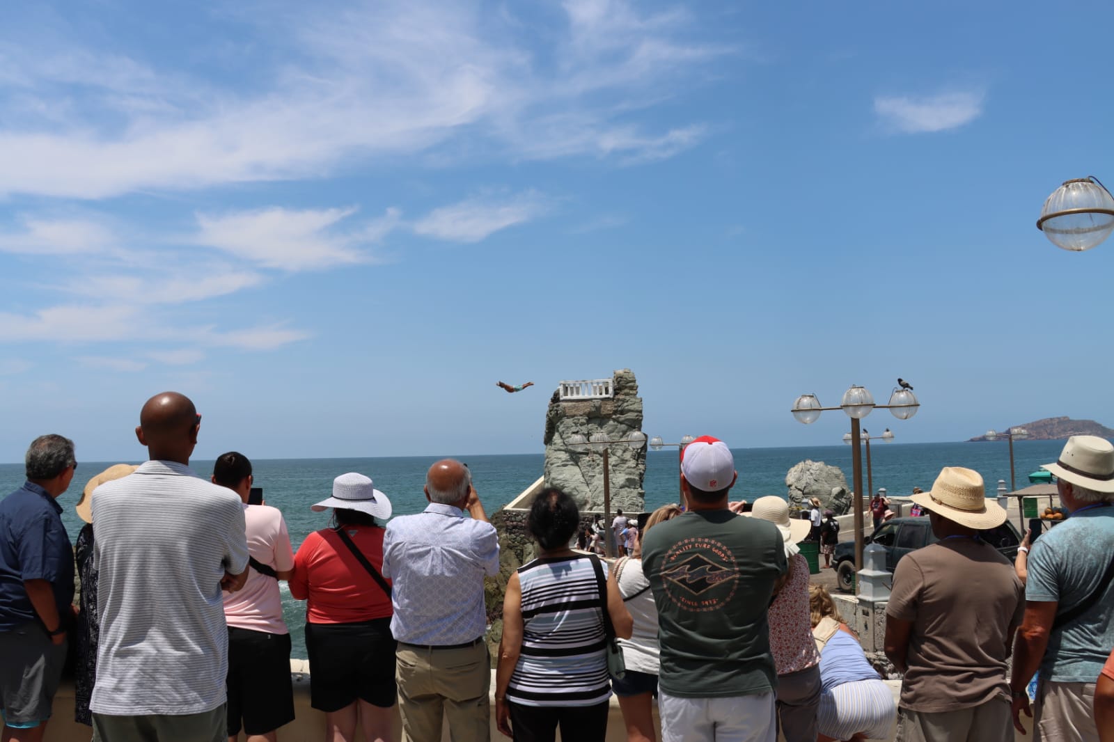 Turistas de crucero en Mazatlán