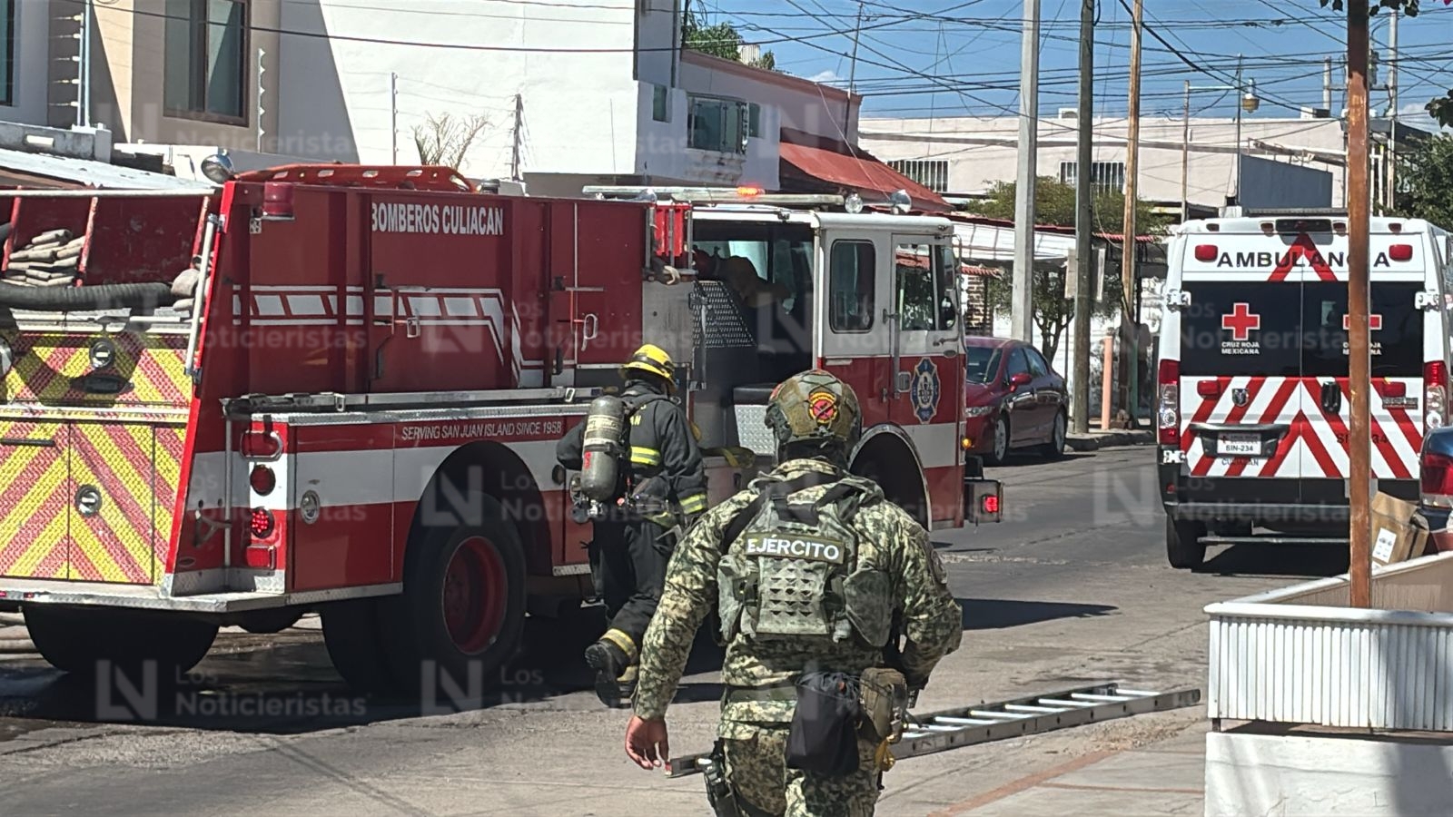 Vandalizan negocio de imprenta en la colonia Los Pinos de Culiacán