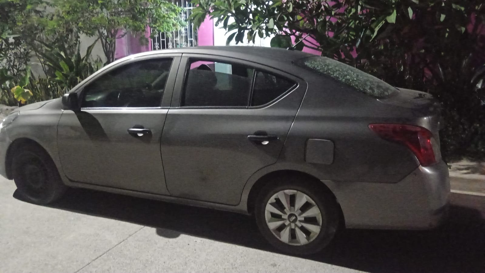Vehículo asegurado en Mazatlán