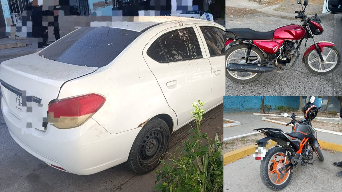 Vehículo recuperado en operativos en Mazatlán