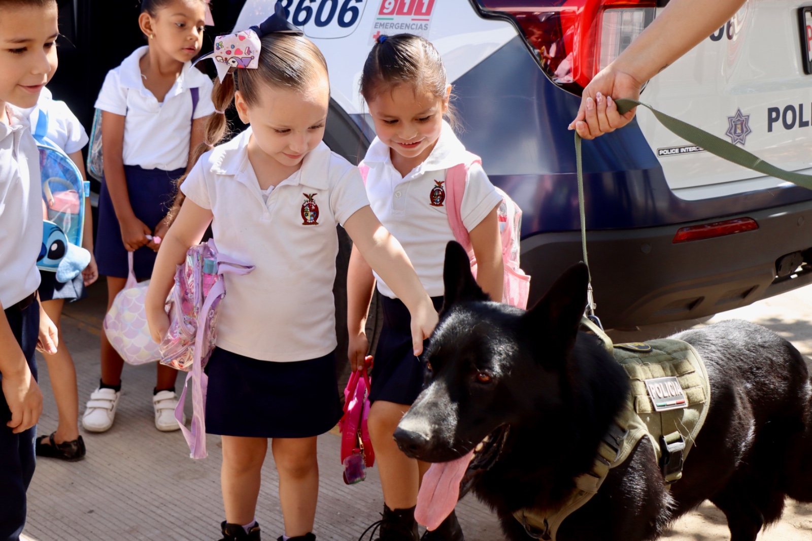 Alumnos visitan el Complejo de Seguridad Pública de Badiraguato