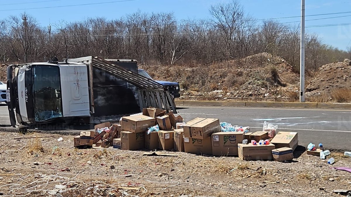 volcadura en culiacan sinaloa