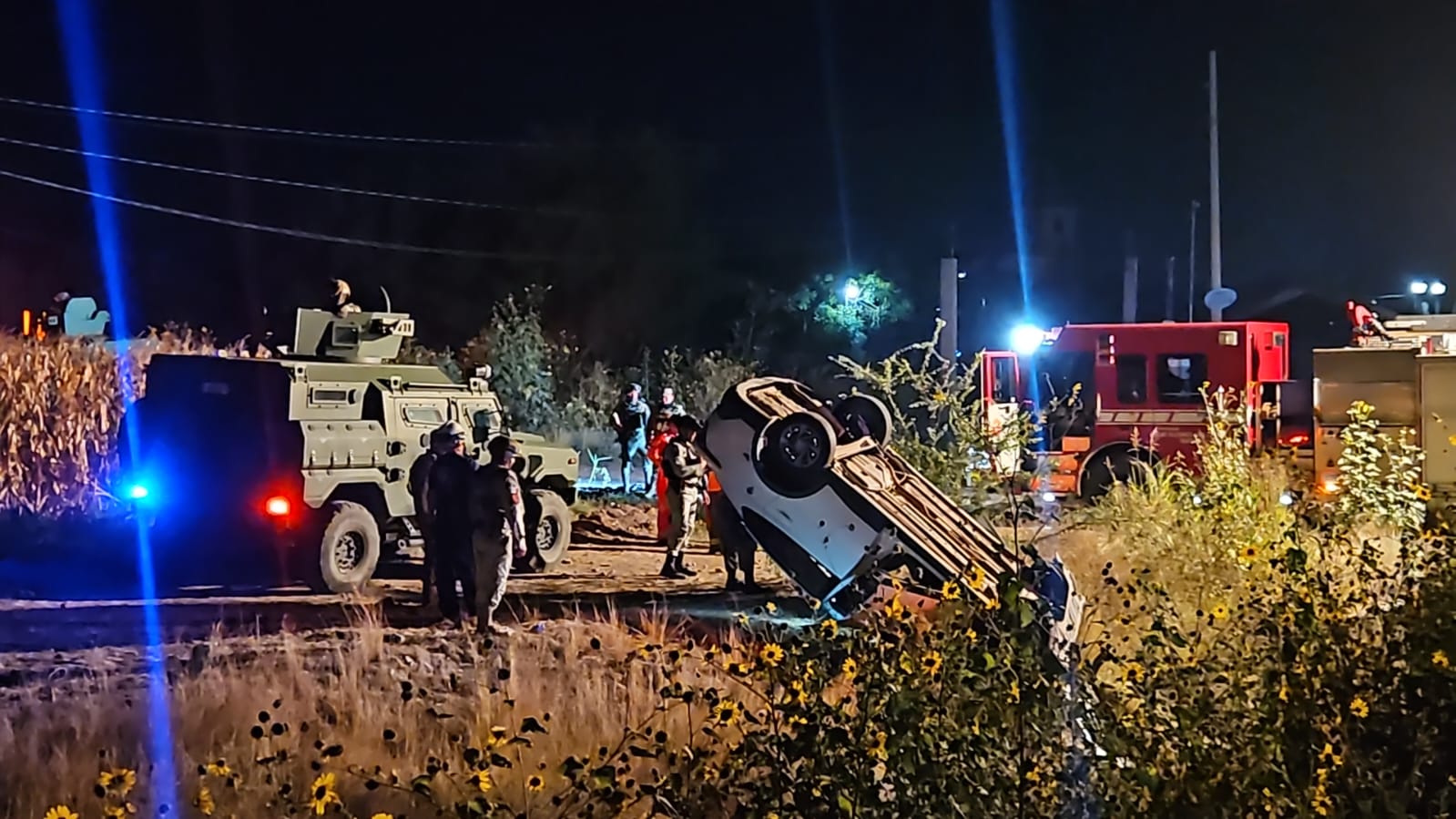 Volcadura de militares en Costa Rica