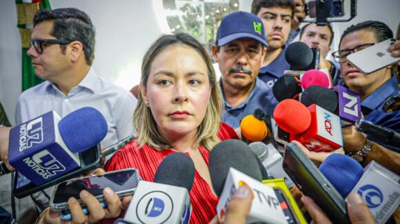 Habrá reunión con ellos: la gobernadora Yeraldine Bonilla informa apoyo para comerciantes de plaza de Los Mochis afectados en incendio