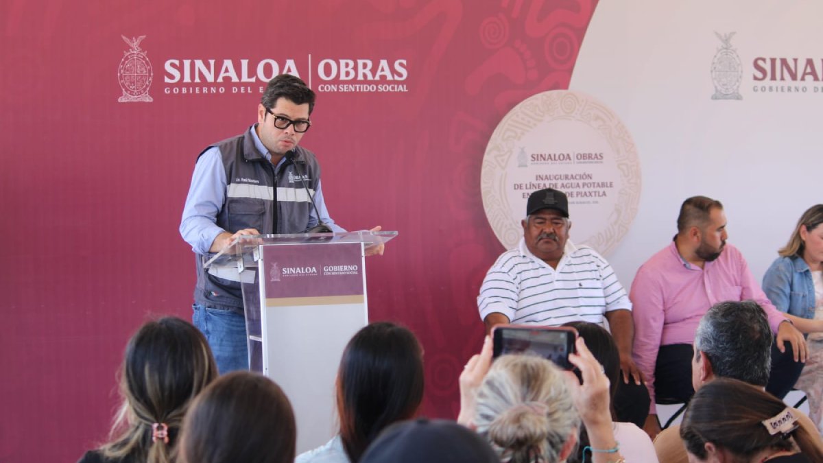 yeraldine bonilla inaugura obra hidraulica en barras de piaxtla san ignacio sinaloa