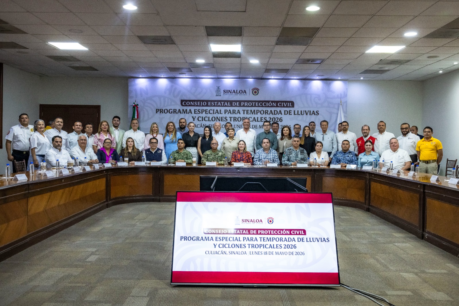 Yeraldine Bonilla instala Consejo Estatal de Protección Civil
