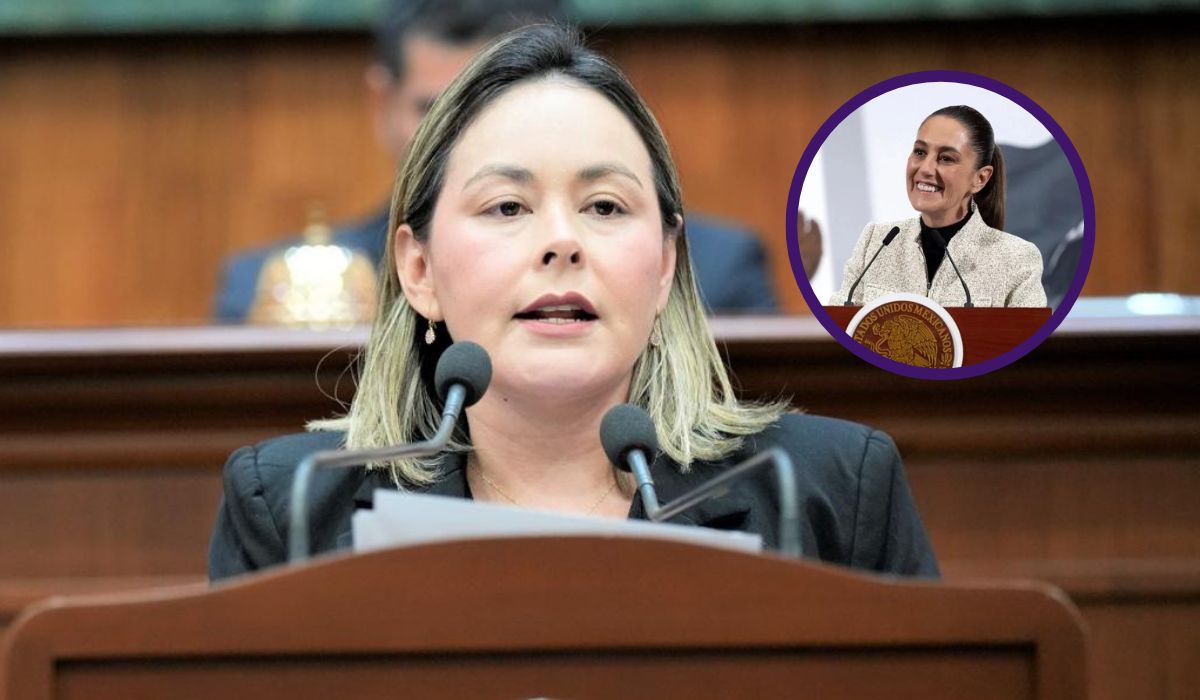 Yeraldine Bonilla y Claudia Sheinbaum
