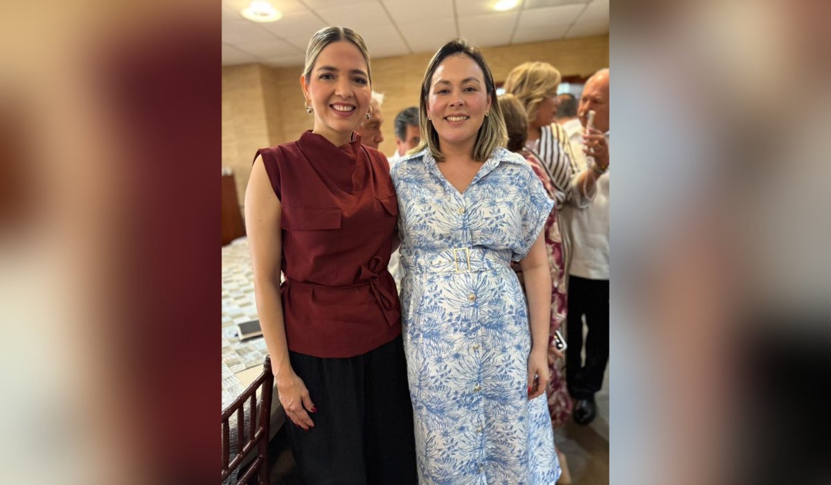 Yeraldine Bonilla y Estrella Palacios, alcaldesa de Mazatlán