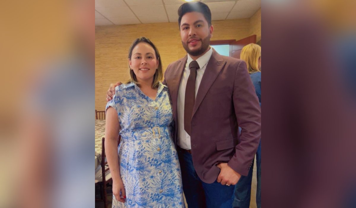 Yeraldine Bonilla y Richard Millán, alcalde de Elota