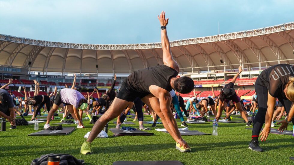 Yoga en el Teodoro Mariscal