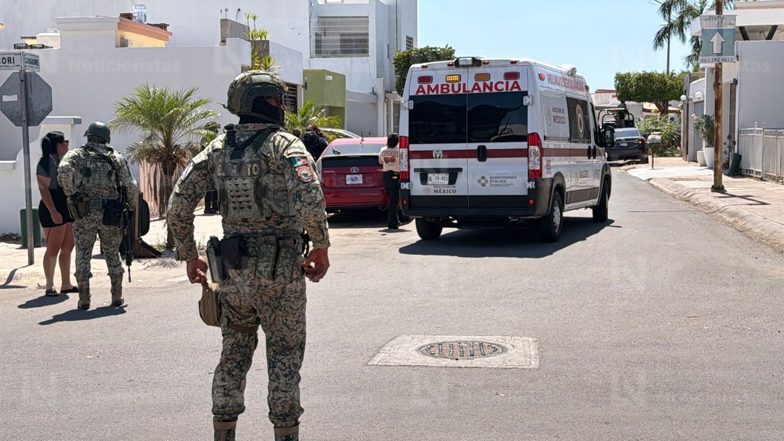 Ataque armado en el fraccionamiento Stanza Toscana en Culiacán