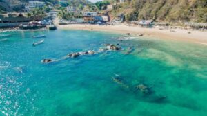 Playa Tehuamixtle en Jalisco
