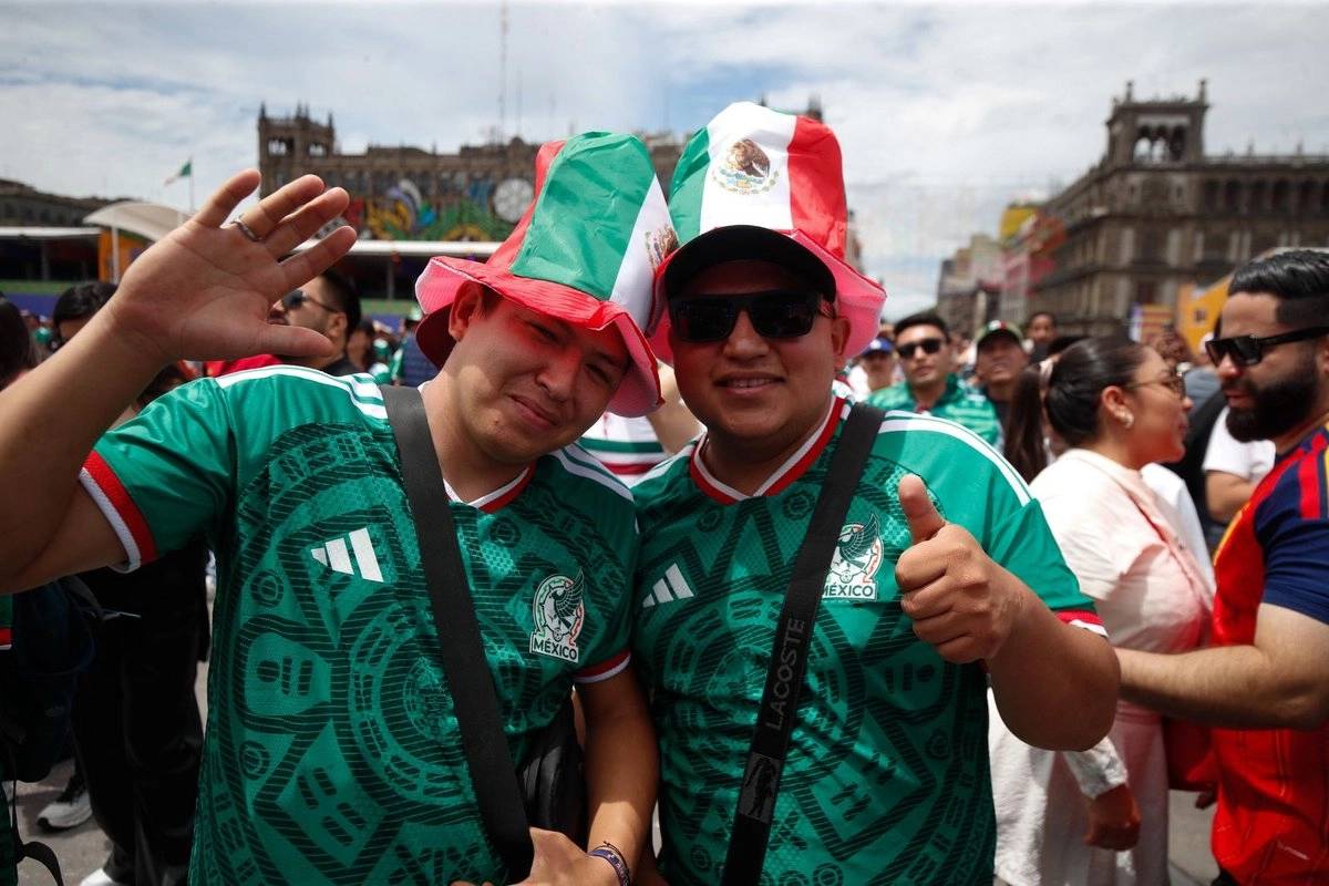 Aficionados al futbol en el Mundial 2026