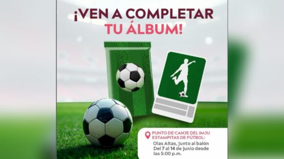 ¡La fiebre mundialista llega a Olas Altas de Mazatlán, Sinaloa! IMJU abre espacio para intercambiar estampitas y completar el álbum