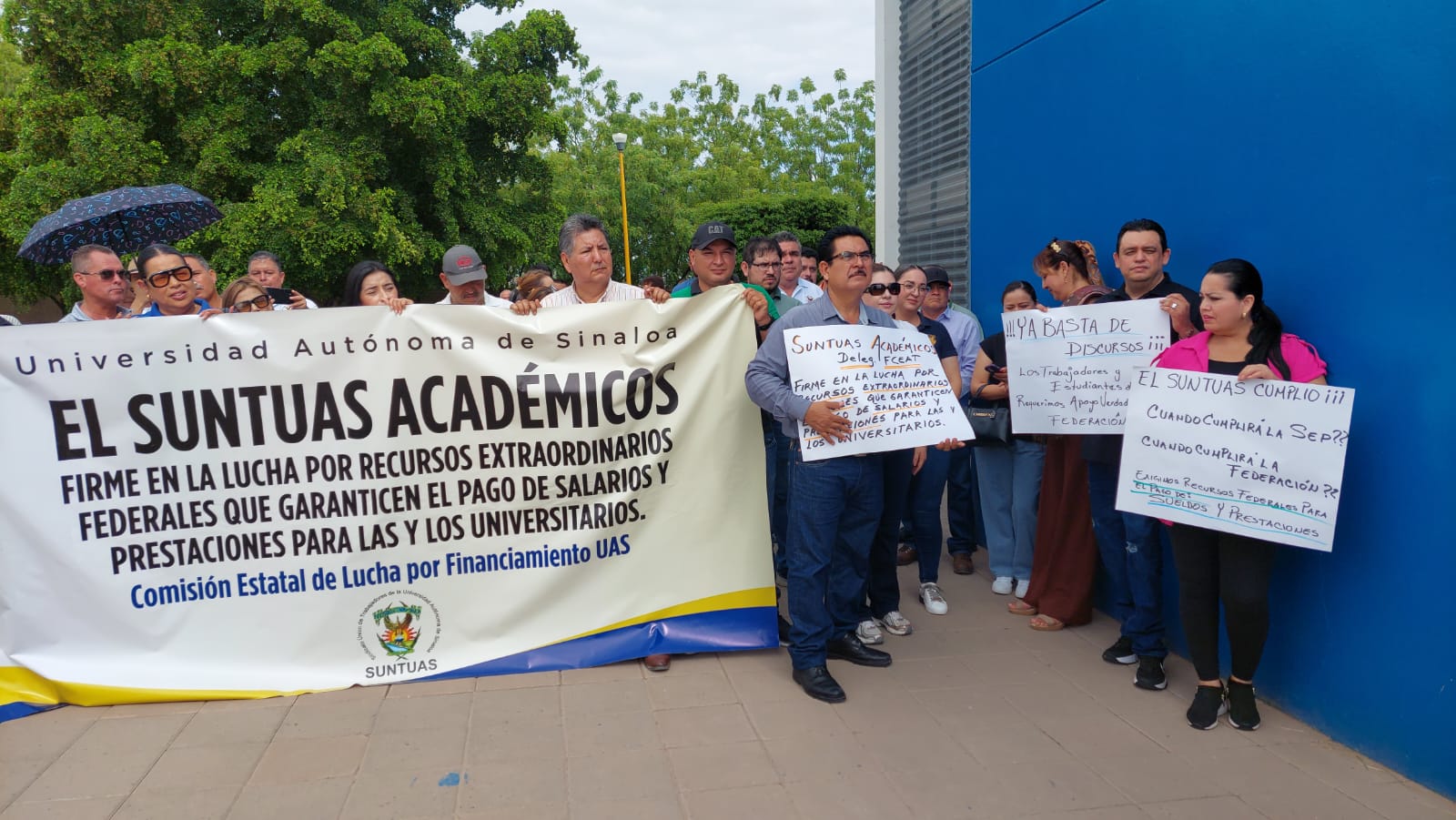 Alzan la voz en la UAS Centro-Norte; demandan apoyo financiero para la universidad
