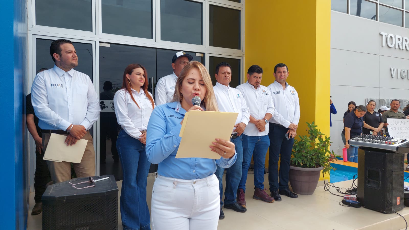 Alzan la voz en la UAS Centro-Norte; demandan apoyo financiero para la universidad
