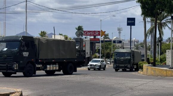 Arriban este domingo otros 500 elementos del Ejército Mexicano a Culiacán; se incorporan a labores de seguridad en Sinaloa