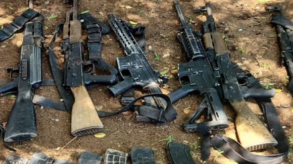 Aseguran impresionante arsenal en Mazatlán, Sinaloa, durante operativo; hay cuatro detenidos