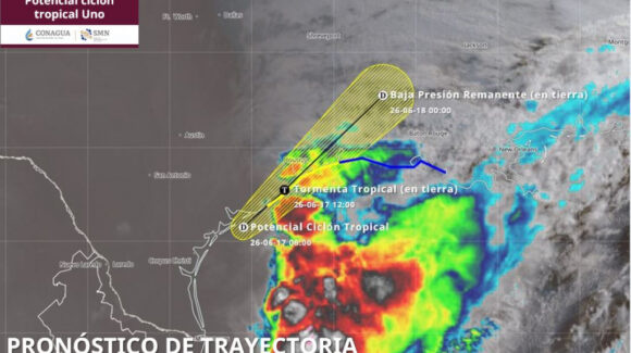 Huracanes 2026: Ciclón Uno se aleja de México; lluvias, tormentas y granizo amenazan varios estados