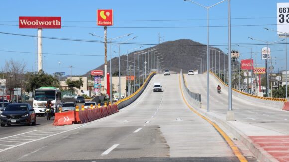 ¡Atención conductores! Cerrarán lateral de la México 15 por obras del Paso Superior Óscar Pérez Escobosa de Mazatlán, Sinaloa