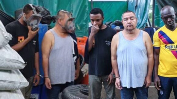 Detienen a mexicano en laboratorio de metanfetamina en Nigeria