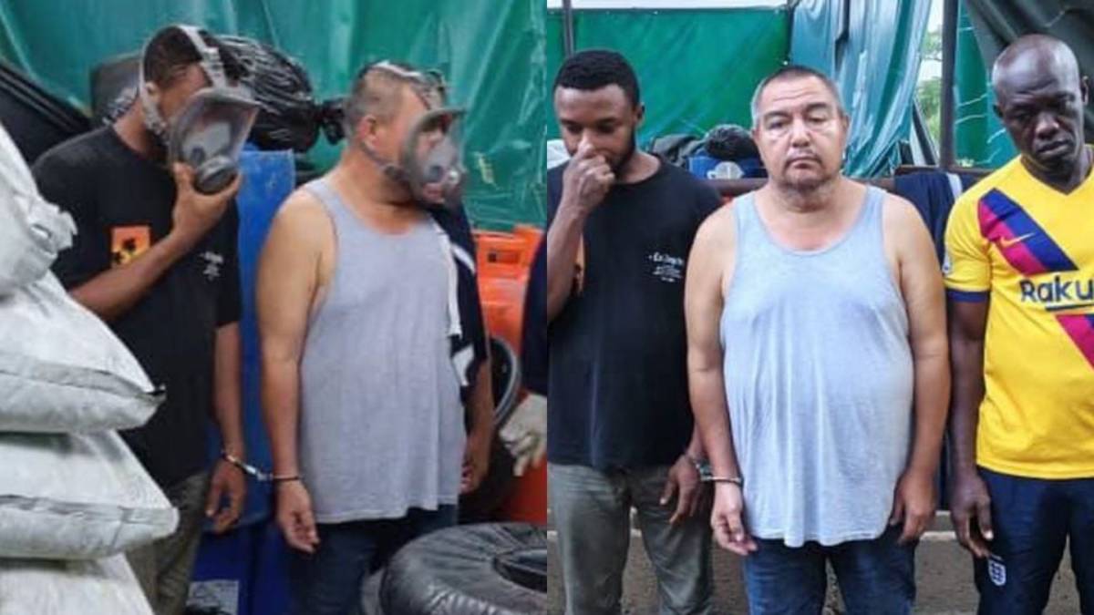 Detienen a mexicano en laboratorio de metanfetamina en Nigeria