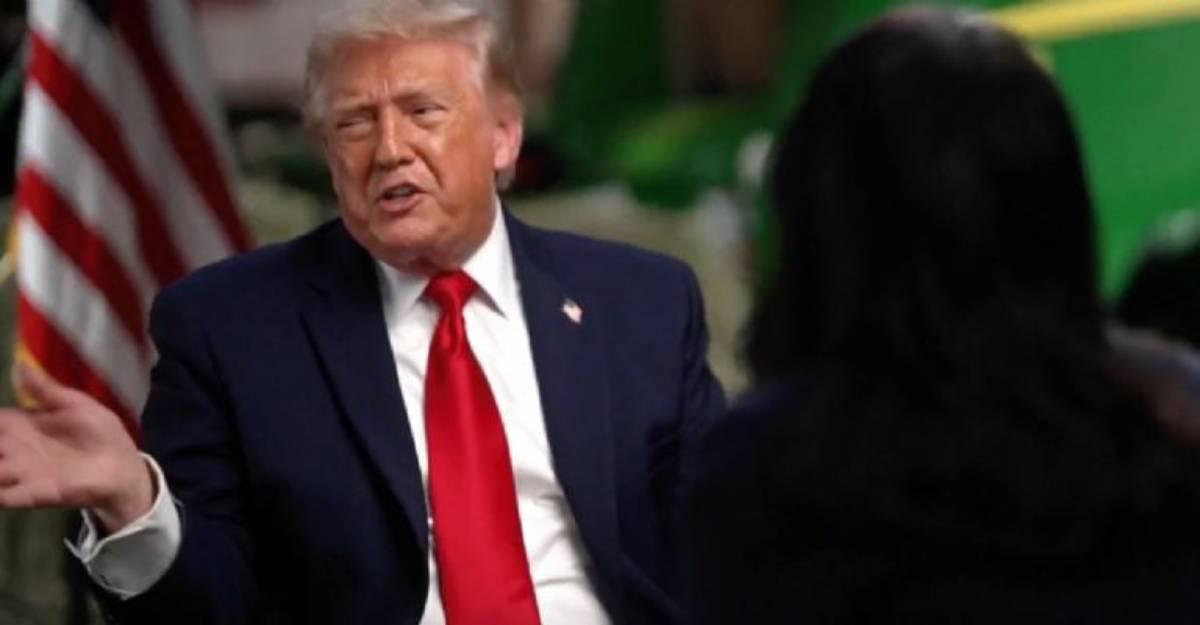 Donald Trump interrumpe entrevista con NBC tras reclamos sobre fraude electoral