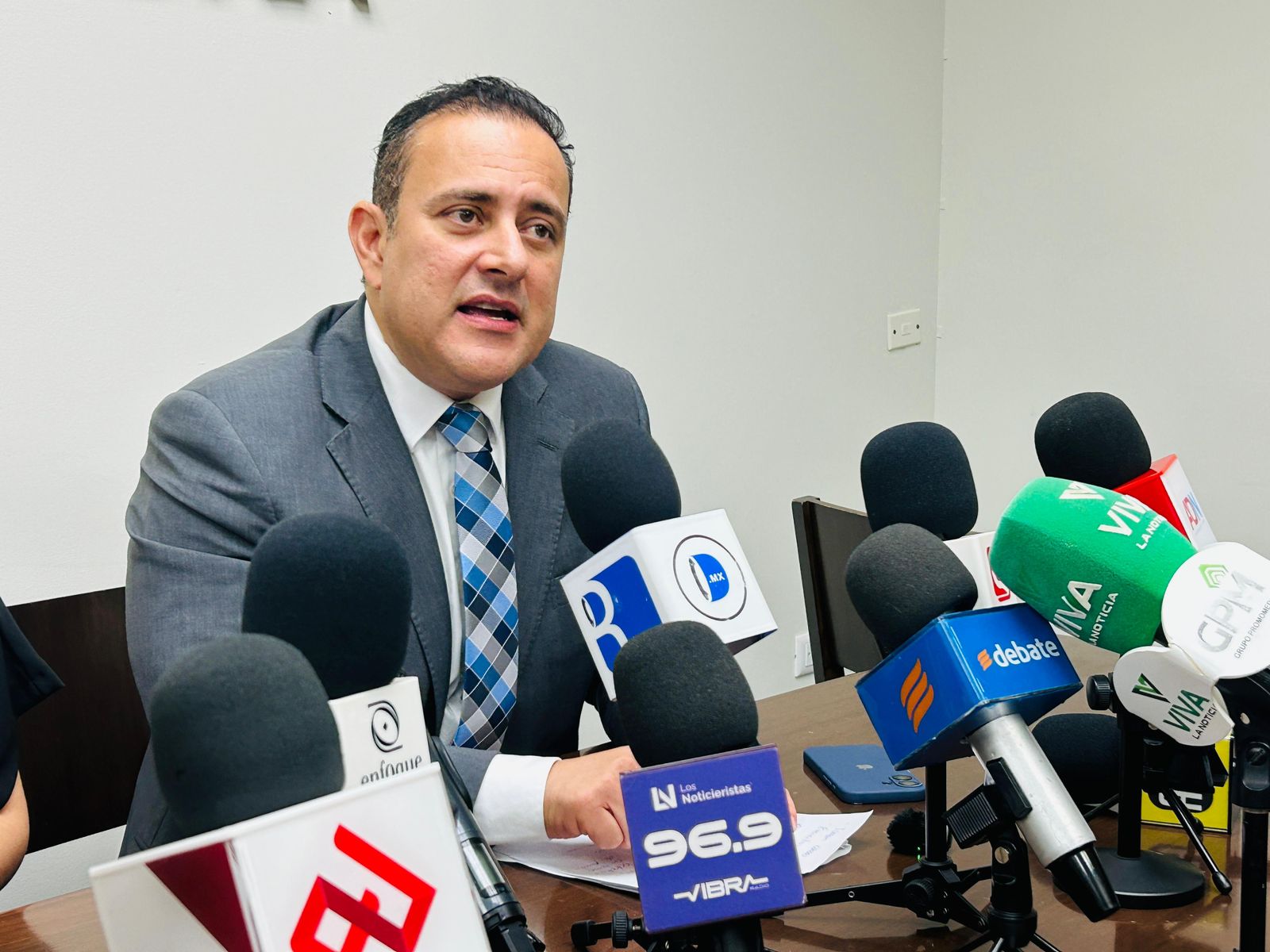 El presidente de la Comisión de Ecología y Desarrollo Anterior que a Sustentable del Congreso de Sinaloa, Jorge Antonio González Flores