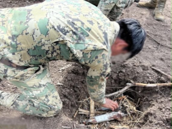 Eliminan amenaza en Elota, Sinaloa; Marina localiza y destruye 11 explosivos improvisados en Acatitán