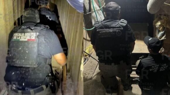 FGR localiza túnel clandestino entre Tijuana y San Diego; investigan red de tráfico transfronterizo