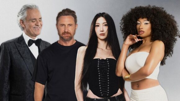 Del tenor al K-pop: Andrea Bocelli, David Guetta, EJAE, y Megan Thee Stallion ponen ritmo al Mundial 2026 con “DNA”