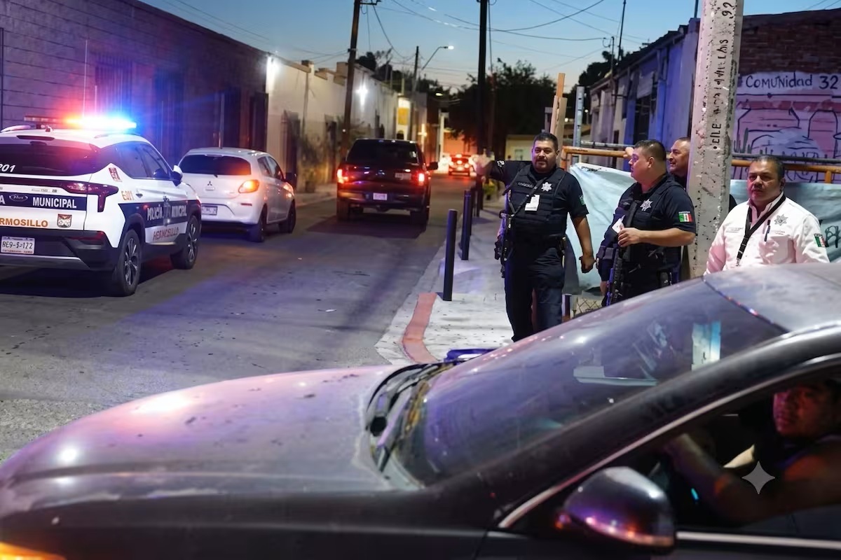 Fallece policia en ataque armado en Hermosillo